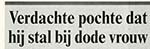 Verdachte aangehouden (GvA 3 jun 1999)